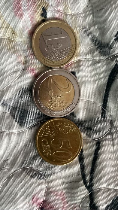 Монета евро продам