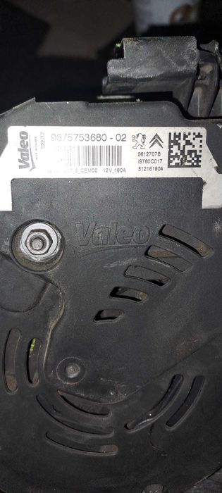 Alternator 1.6 HDI 180 A cu start - stop compatibil cu Peugeot 508 ,C5