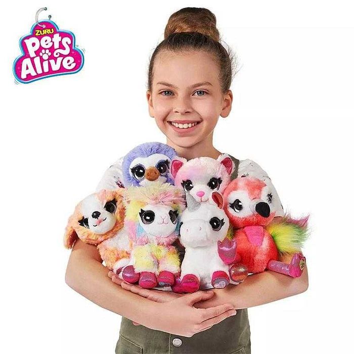 Чанта с Плюшена играчка изненада и изненади Zuru Pets Alive