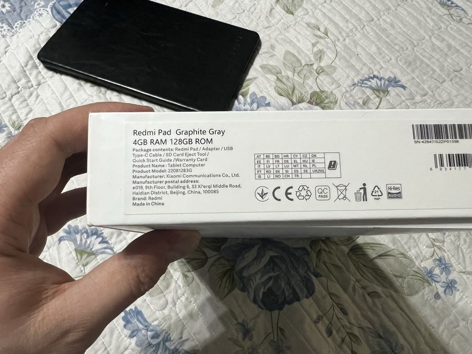 Planshet Redmi Pad 4/128 Gb sotiladi