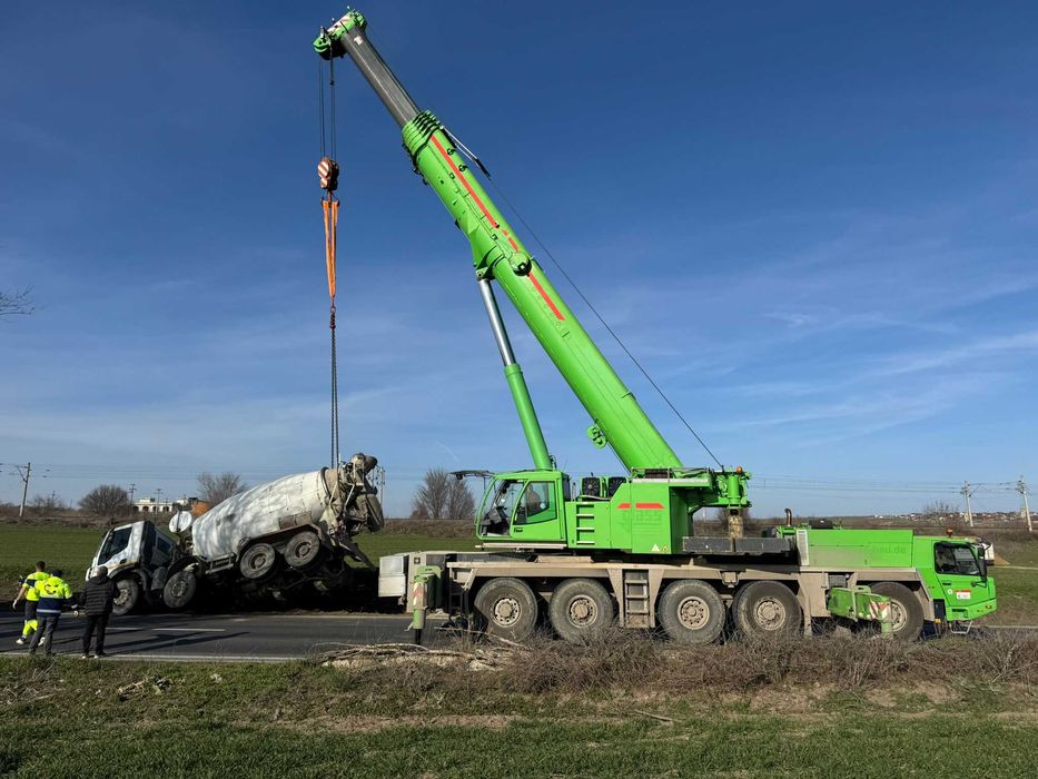 Macara 220 tone Galați – ridicări industriale de mare capacitate | Profesional și rapid