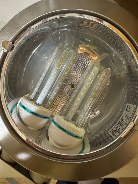 5 броя луни с две крушки Е27