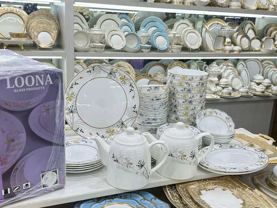 Loona, Torix, Milano, luminarc небьющийся посуда, 12 персон,12 kishili