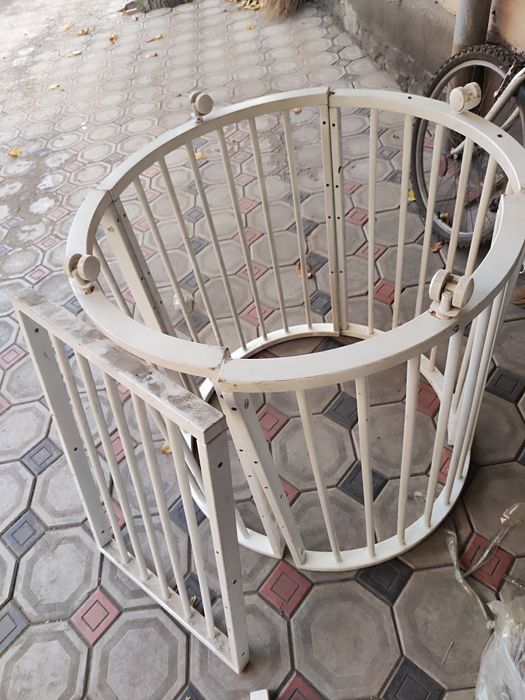 Детская манежка люлька