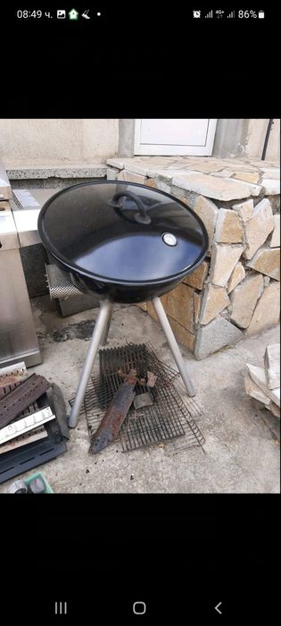 Лот от неокомплектовани маркови барбекюта и резервни части