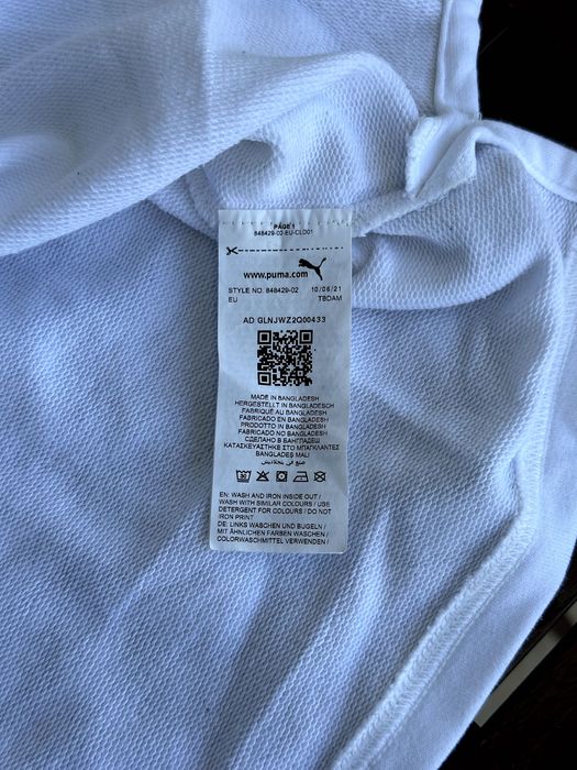 Дамско горнище / суичър PUMA Essentials+ Cropped - размер М, Отлично състояние
