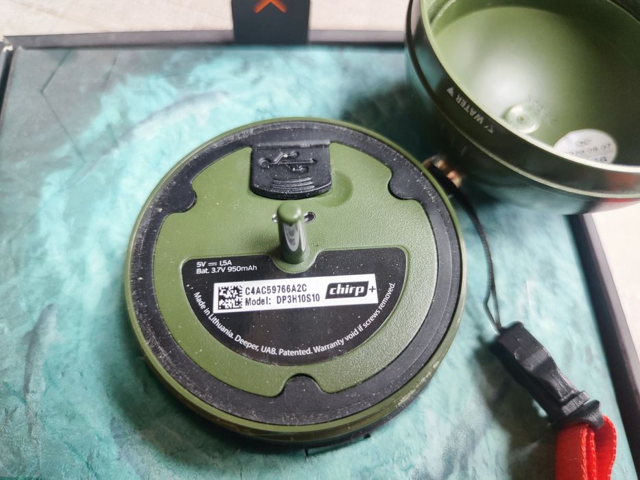 Продам беспроводной эхолот Deeper CHIRP +