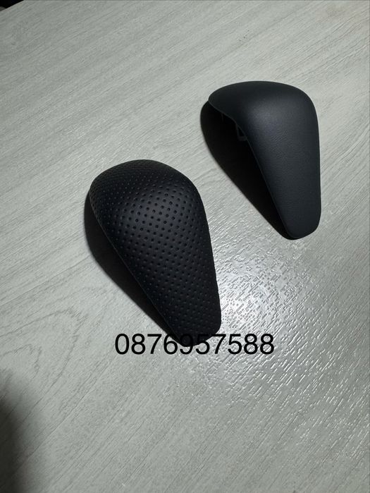 Кожено капаче за скоростен лост ауди а6 audi a6 c7 капак