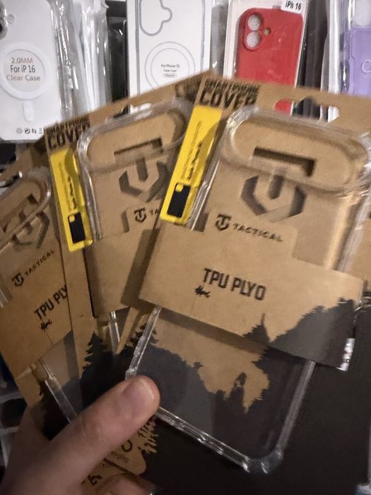 ПРОМО!!! TACTICAL iPhone Air прозрачен силикон