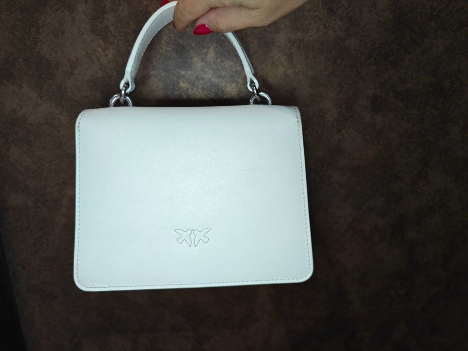 Чанта PINKO Mini love top handle