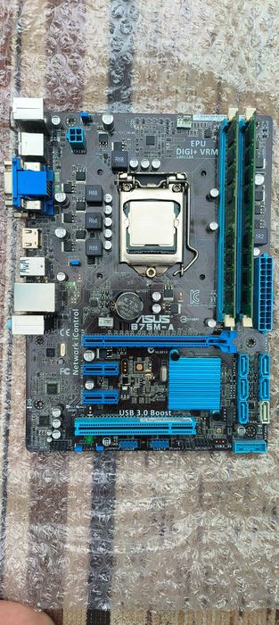 Asus дънна платка + още части