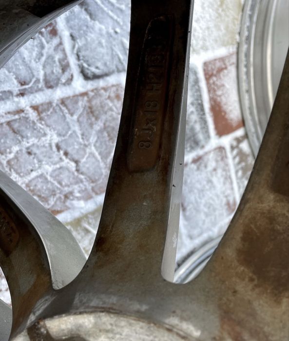 Диски разноширокие r 18 бмв g30