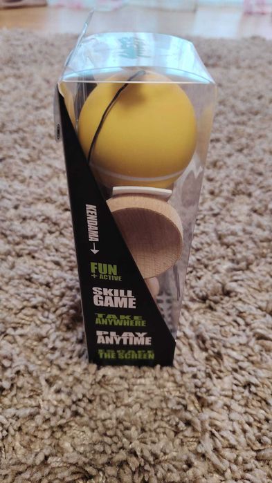 Kendama Sweets Tracker Broken Anti Skid Yellow galben