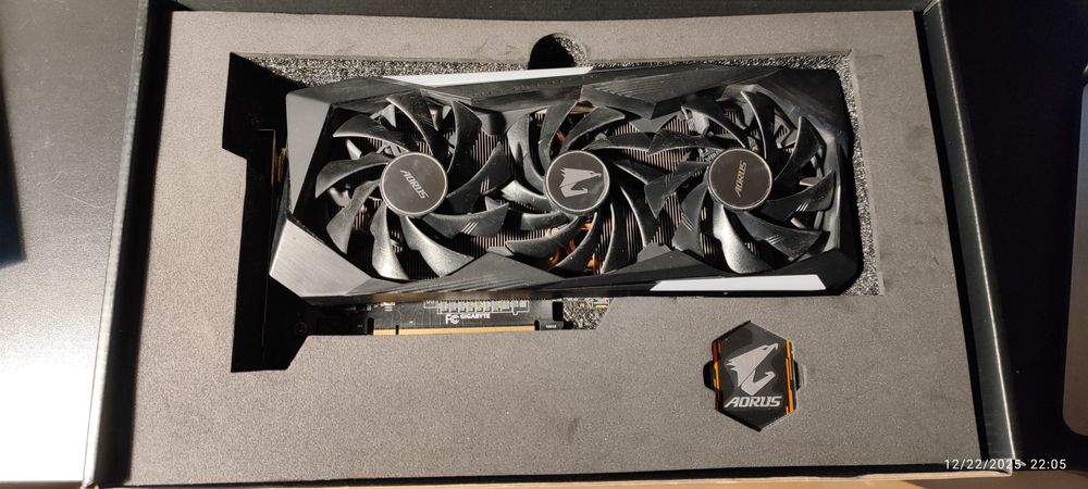 Видеокарта Aorus RTX 3070