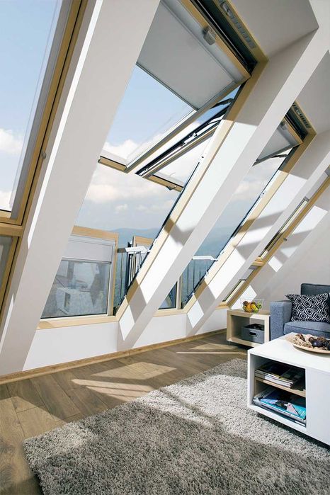 Мансардные окна балкон окно  chodirdagi balkon oynasi  94x225