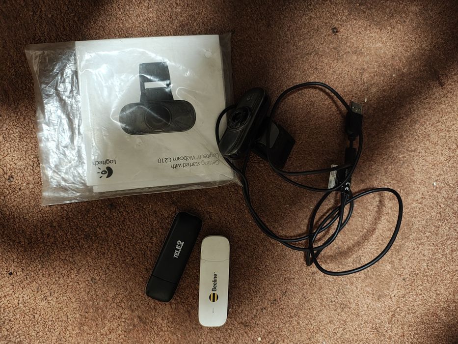 WiFi адаптер и веб-камера с модемами