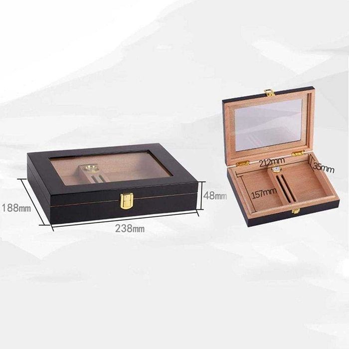 Кутия за пури хумидор кедрово дърво пура cohiba galiner цигари запалка