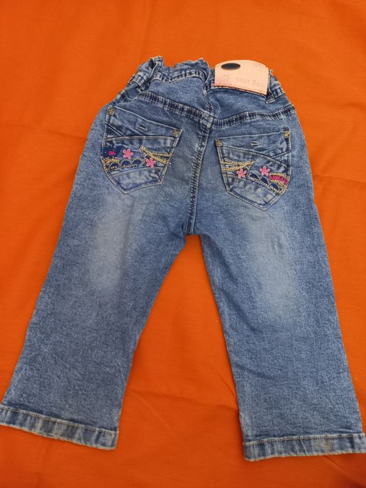 Продаётся брюки джинсы для девочек на 1-2 годика