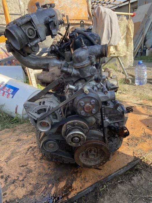 Двигатель сотка 4216 алюминивый блок