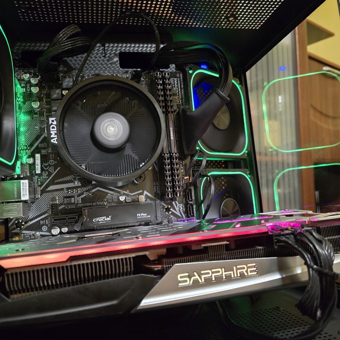 ゲーミングPC Ryzen5 RX5700XT 16GB SSD512GB Pc de gaming | RX 5700 XT | Ryzen 5 5500 | 16GB RAM NOU