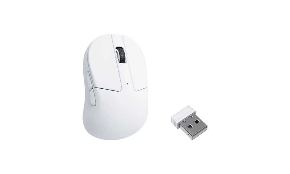 }Мышь Keychron M4 BT/WL/USB-A/USB-C, 4K, белый M4-A5