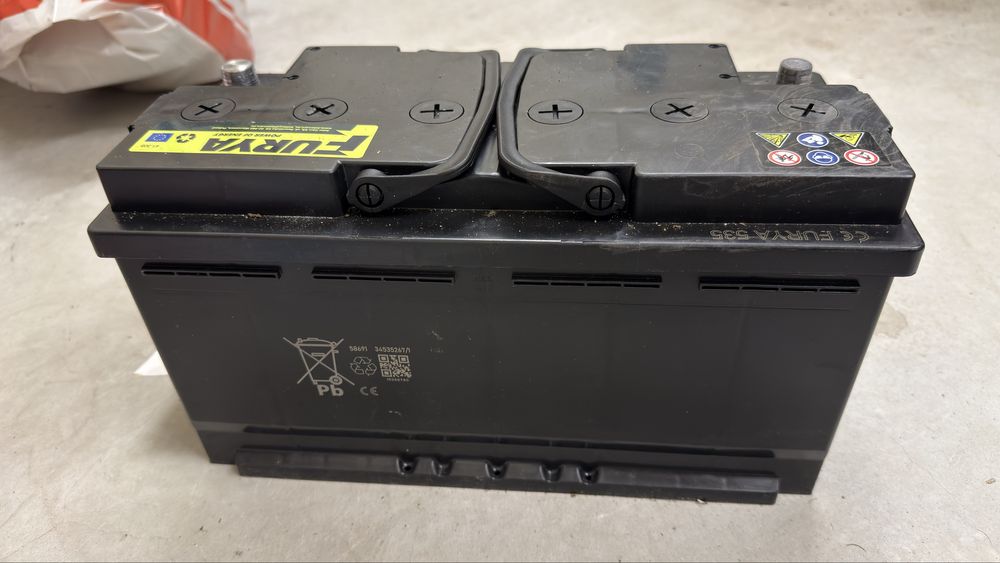 Акумулатор 95Ah 760A FURYA КАТО НОВ!!