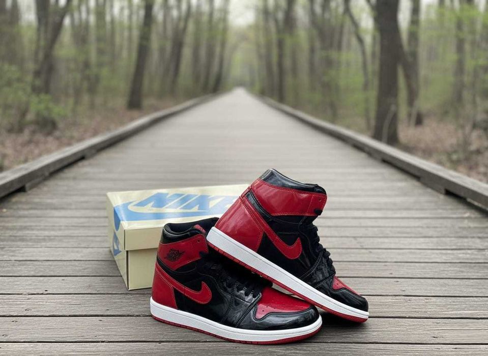 Nike Jordan 1 High Patent Bred