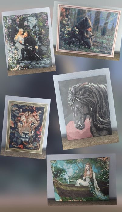 Картины по номерам ручная работа