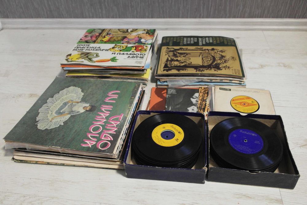 Стари грамофонни плочи 110бр.