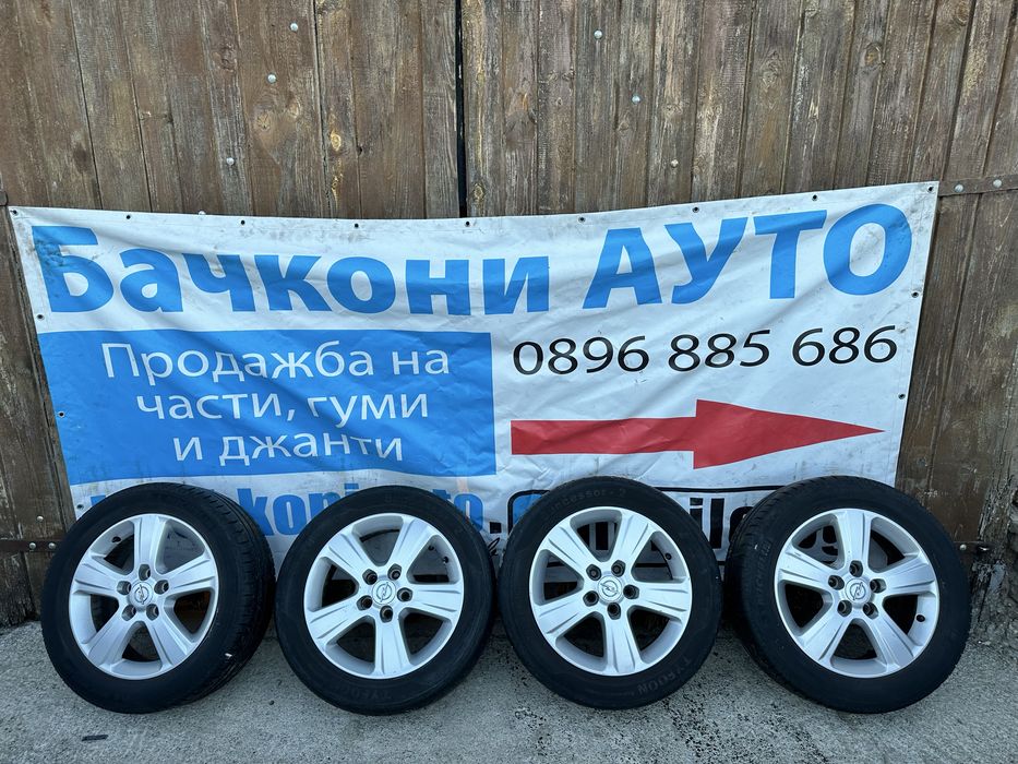 16 5х110 джанти с гуми