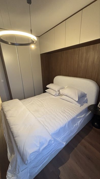 Дизайнерско легло 160/200 с матрак - по поръчка, НОВО