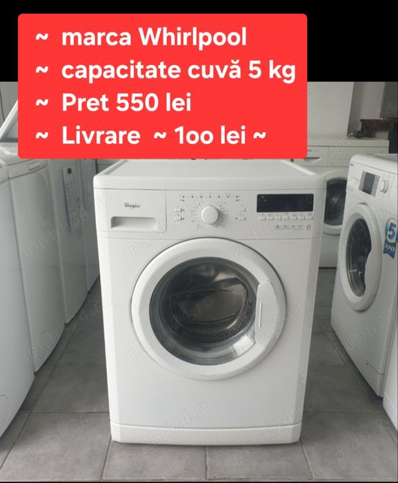 Masini de spalat rufe automate import Germania  wasv 50120
