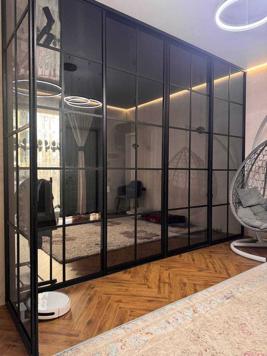 Межкомнатныи перегородки лофт двери выдвежныи двери Есиктер стеклодан