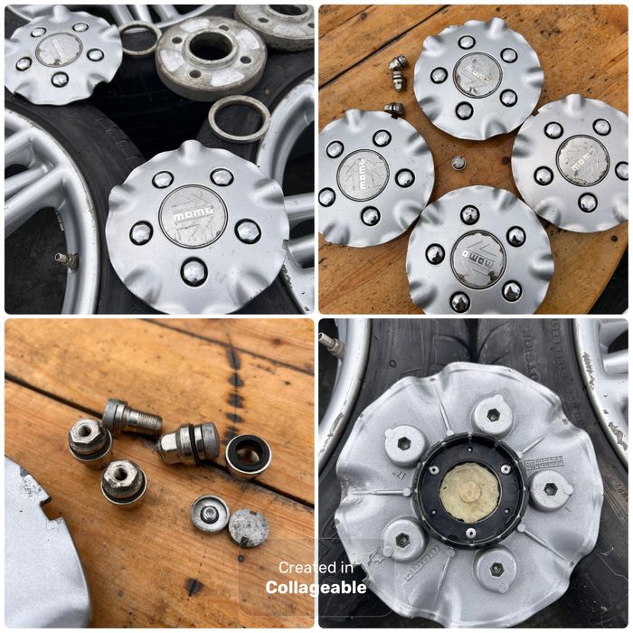 Джанти  MOMO с гуми Petalas 4х100 17”/57,1