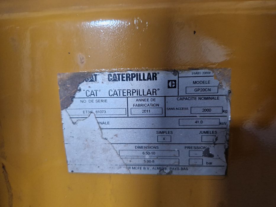 Motostivuitor Caterpillar an 2011
