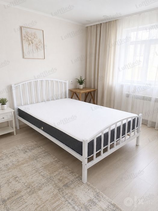 Кровать КАМЕЛИ двуспальнаяи односпальная, kalavat, matras,  Loft