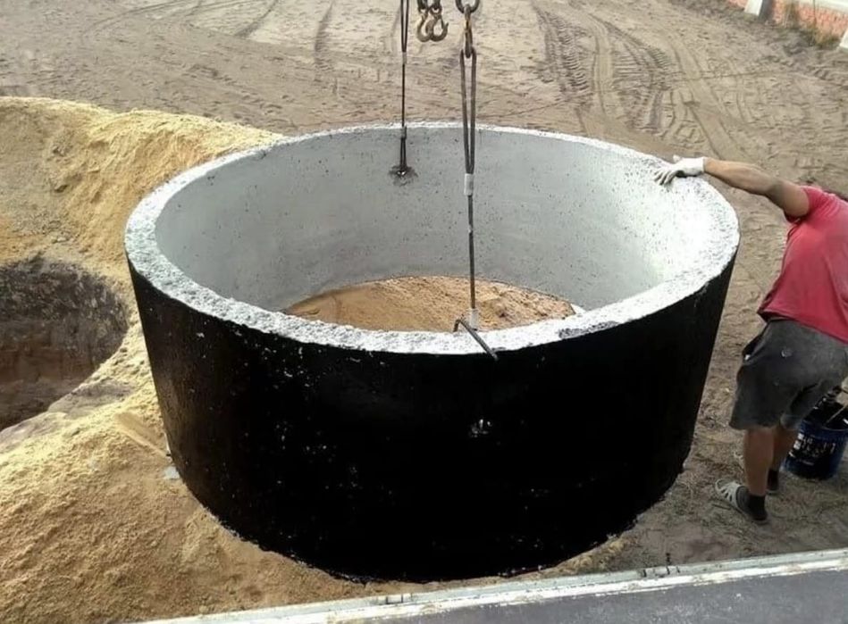 Бетонный септик под ключ