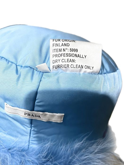 Меховые шапки PRADA оригинал архивные модели