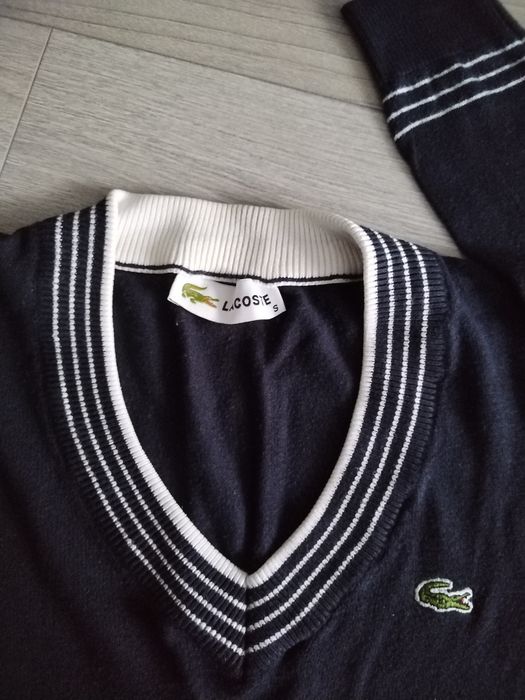 Bluza dama maneca lunga bleumarin Lacoste S