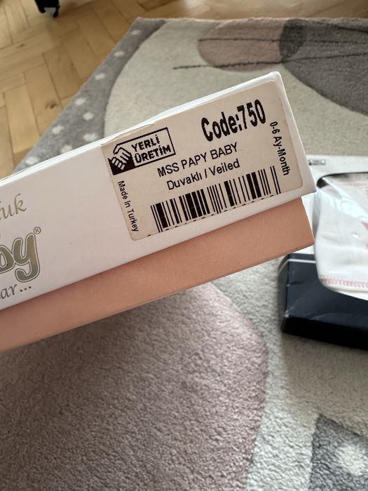 Бебешка рокля 0-6 месеца