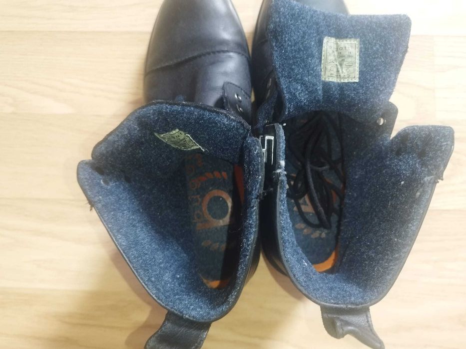 Много запазени кожени боти Bugatti – размер 46