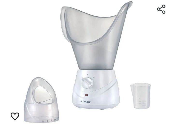 Sauna faciala și inhalator 2 în 1 Silvercreste