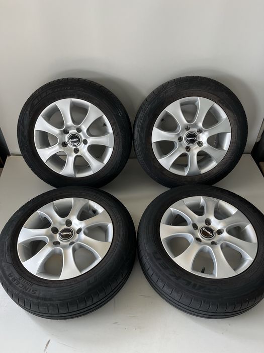 Джанти 15 цола 5х114,3 за Киа, Хюндай, Мазда с летни гуми 185/65/15