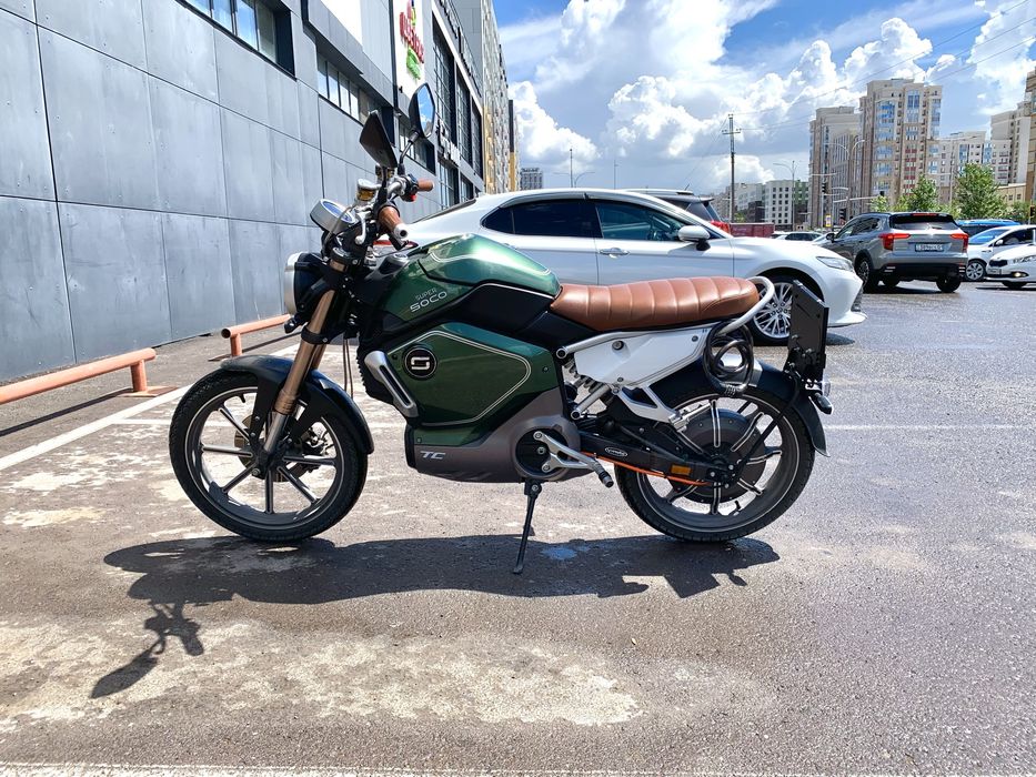 мотоцикл Super soco tc