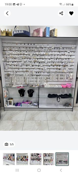 Mebel dokon uchun vitrina srochna sotiladi yengidek deyarli ishlamagan