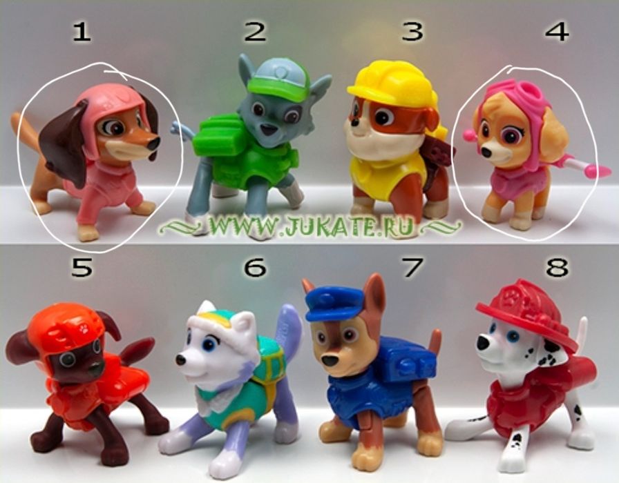 Игрушки из киндеров