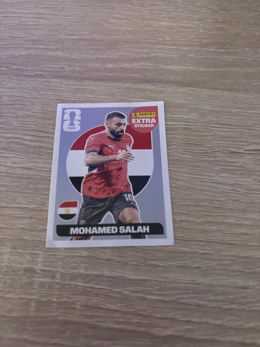 Mohamed Salah extra sticker silver