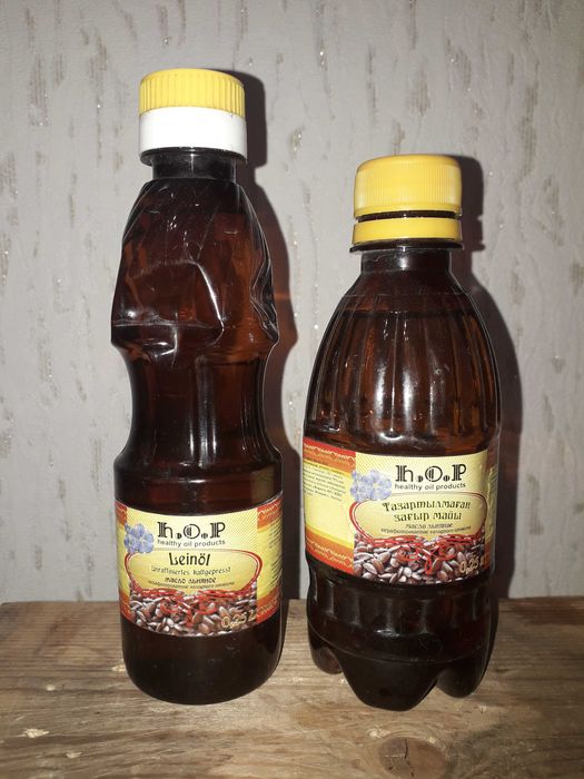 Льняное масло для  технических и декоративных целей