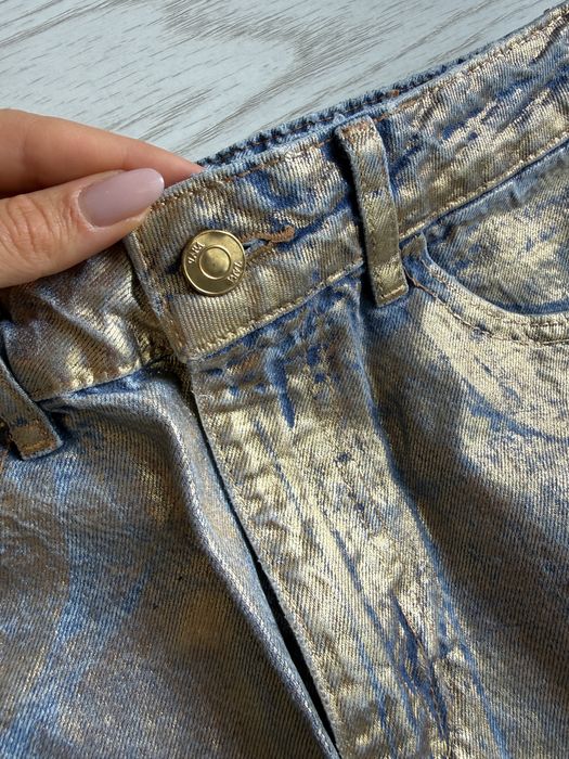 Fusta midi jeans Zara • Xs