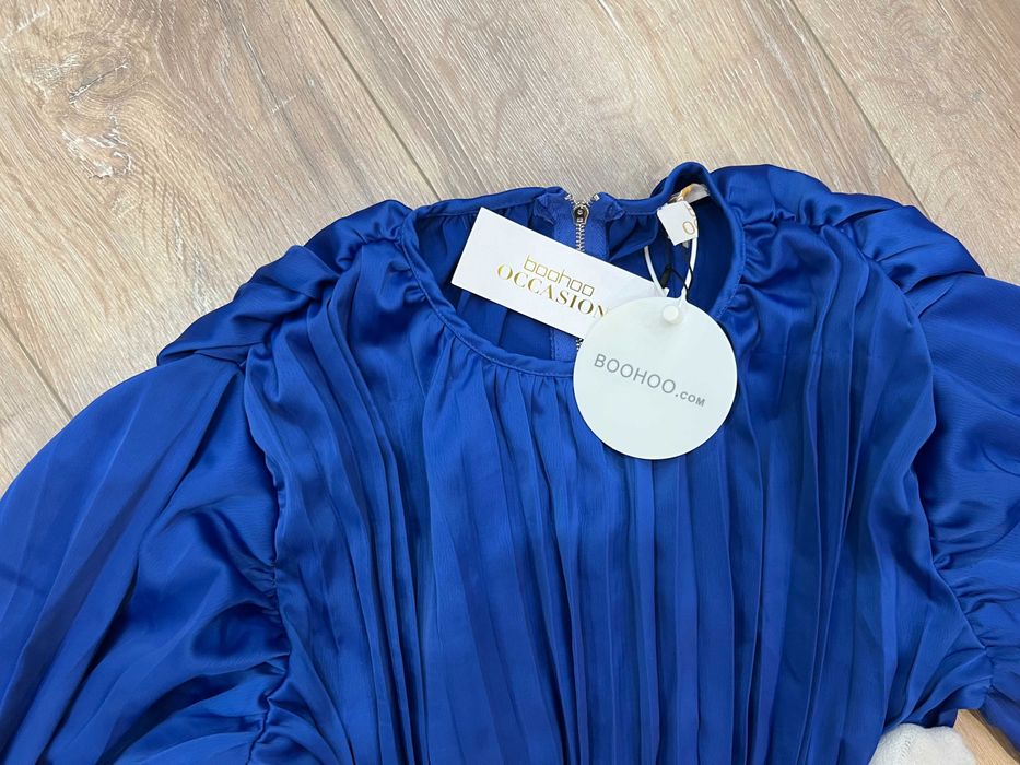 Син елегантен гащеризон